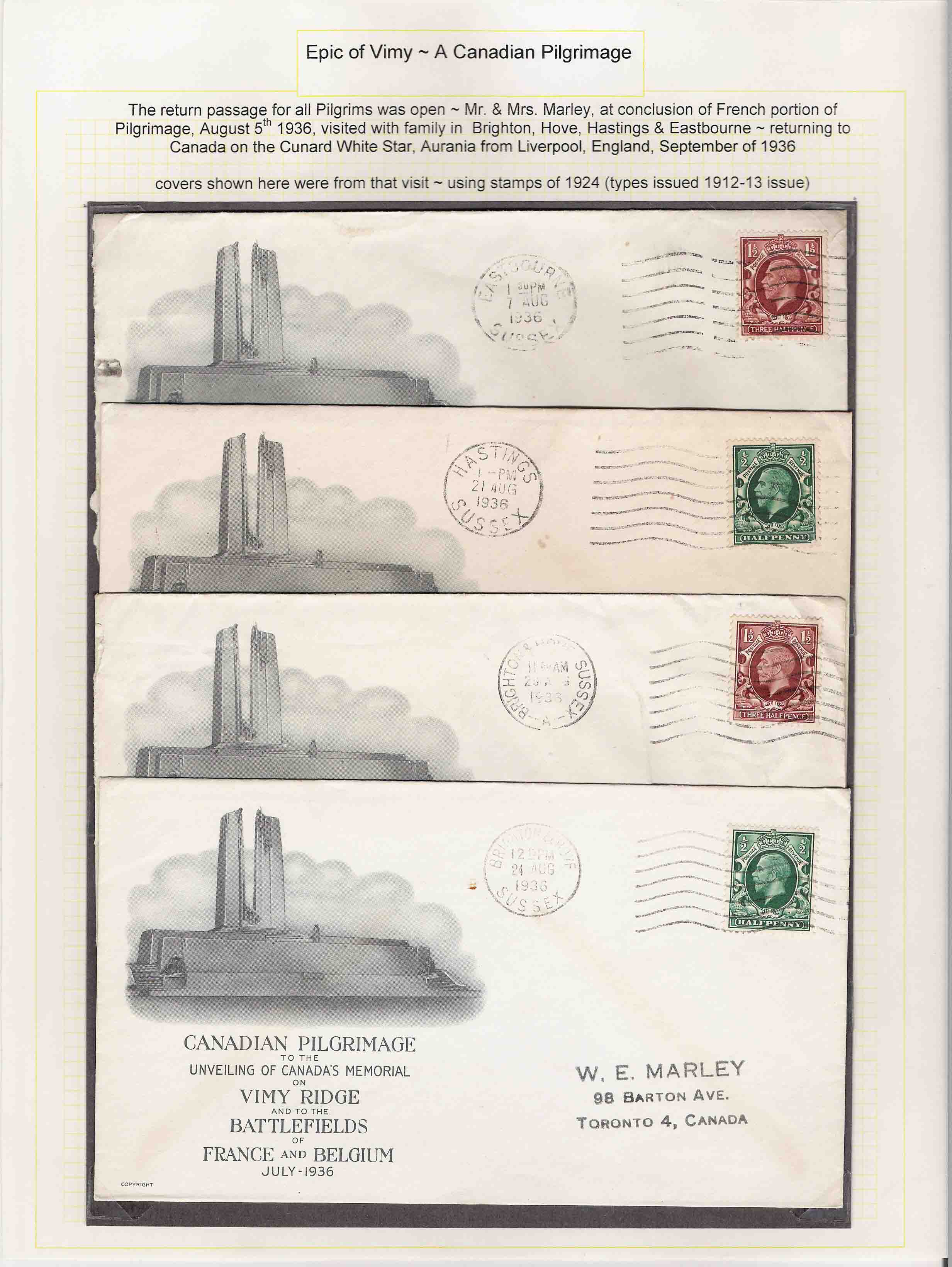 Member Exhibits (West Toronto Stamp Club)