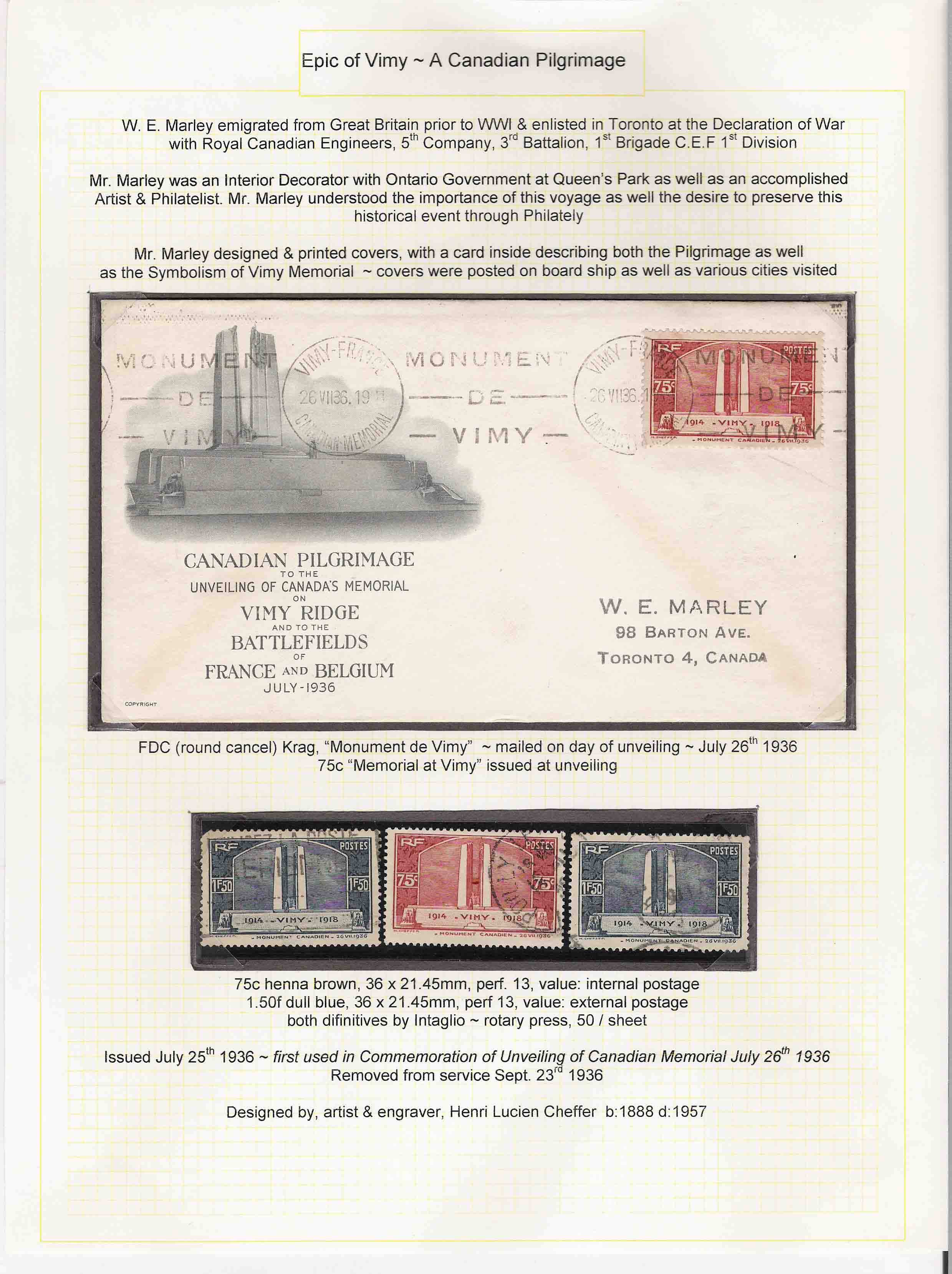 Member Exhibits (West Toronto Stamp Club)